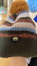 Kocotreekk树儿童帽子加厚保暖毛线帽秋冬男女儿童炫彩针织帽亲子 果壳棕 实拍图