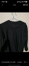 京东京造【100%长绒棉】卫衣男秋季外套男装衣服长袖t恤男女  黑色 L 实拍图