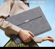 绿联电脑包 笔记本内胆包14英寸收纳包保护套PU皮适配于苹果MacBook Air/Pro联想惠普华为电脑可做支架 实拍图