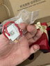 爱恋（AILEND）宝宝镯黄金手镯活口推拉999足金婴儿金手镯儿童满月生日周岁礼物 约6g（克重多退少补） 实拍图