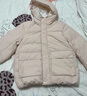优衣库童装男童女童高性能复合连帽外套/保暖厚衣服473309 11 粉红色 140 实拍图