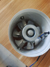 象马 管道式油烟大功率抽风机工业排风扇圆形强力换气轴流风机排气150 白色 7寸(直径180MM) 实拍图
