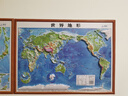 北斗新版中国和世界地形图3d立体凹凸浮雕地图地理挂图三维地貌地图挂图学生教学专用版学生文具书桌墙58cm   实拍图