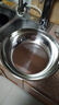 【不锈钢】和面盆厨房烘焙家用火锅盆洗菜打蛋汤锅盆醒面盆料理盆 32cm【热卖款】不锈钢 和面盆 实拍图
