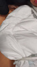 富安娜 舒暖 纤维被子冬季被芯 双人冬厚被 约6.3斤 203*229cm 白色 实拍图