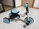 uonibaby品牌授权儿童三轮车脚踏车1-3-6岁宝宝儿童车遛娃神器平衡车手推 25款蒂芙尼蓝+推杆-适高68-128cm 升级版 实拍图