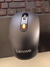 联想（Lenovo） 无线蓝牙双模鼠标 便携办公鼠标 人体工程学设计 适用台式机一体机笔记本平板 Howard黑色 实拍图