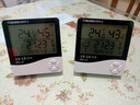 温度计室内家用婴儿房高精度传感器电子壁挂式桌面摆放温湿度计表 【升级背光款】数字机芯/万年历 实拍图