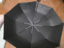 天堂伞 全自动雨伞男女加大号加固防风商务伞三折自开收晴雨两用广告伞 3331E-黑色（黑胶升级款） 8骨 实拍图