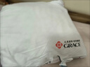 洁丽雅（Grace）纯棉A类纤维枕枕头枕芯单人成人高弹羽丝绒枕头芯单只装 实拍图