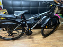 金武端自行车成人山地车公路赛车单车骑行变速超轻越野中学生初中青少年 顶配版-辐条轮-黑白色 26寸21速 实拍图