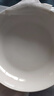 洁雅杰陶瓷盘子大号深盘家用8英寸汤盘纯白釉下彩中式餐盘菜盘10只装 实拍图