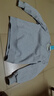 JEANSWEST LIFE真维斯加绒卫衣男秋冬季加厚保暖外套三角设计重磅灰色圆领上衣男 实拍图