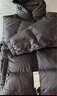 雪中飞25年秋冬新款羽绒服男女短款连帽时尚面包服90绒拼色加厚保暖外套 实拍图