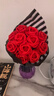 初朵11朵玫瑰花束香皂永生花同城配送结婚纪念日圣诞生日礼物非鲜花 实拍图