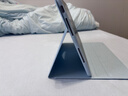 闪魔适用华为matepad11.5s保护套25/24款轻薄matepad11.5s保护壳横竖旋转蓝色全包柔光版通用软壳 实拍图