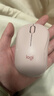 罗技（Logitech）M221轻音鼠标 无线鼠标 办公鼠标 对称鼠标 带无线微型接收器 茱萸粉 实拍图