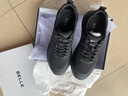 百丽厚底秋季轻便健步鞋男户外休闲运动鞋A1980CM5 烟墨黑-秋冬款 41 实拍图