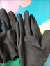 胜丽 劳保手套浸胶手套工作劳保防滑耐磨干活手套乳胶皱纹 ND200V 12副/包 实拍图