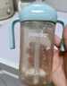 小土豆（potato）儿童水杯大宝宝吸管奶瓶PP水杯9个月以上带重力球 300ml春樱粉 实拍图