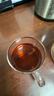 六色茶杯含杯架加厚耐热玻璃品茗杯水杯带把杯功夫茶具喝茶收纳 透明品茗杯1只 实拍图