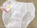全棉时代一次性内裤女士棉纱出差旅行孕妇月子日抛不掉絮灭菌 XL码10条 实拍图