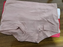 猫人平角内裤女士纯棉高腰收腹收小肚子女生四角裤无痕防走光安全底裤 花灰+肤色+粉色- 3条 XL 建议体重110-135斤 实拍图