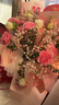 植伴康乃馨百合鲜花生日祝福探望病人母亲节鲜花速递送妈妈全国同城店 I款-11朵康玫瑰混搭 实拍图