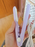 直发夹板卷直两用直板夹刘海夹板男女通用小夹板迷你卷发棒 香芋紫-直发夹板《赠收纳盒》 实拍图