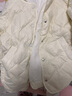 雅鹿2025新款轻薄羽绒服女短款小个子百搭内胆内外穿保暖女士冬季外套 米白 S 建议80-110斤 实拍图