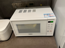 格兰仕微波炉一体家用变频一级能效800瓦速热平板多功能一体20升小型迷你复古高颜值DGR 变频纯微波款-复古米白 实拍图