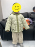 巴拉巴拉童装儿童羽绒服男童女童2025新冬季摇粒绒两件套上衣209425107207 实拍图