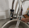 奥克斯（AUX）电热水龙头热水器加热水龙头快速热水变频恒温厨房下进水 【大屏数显】电镀银+漏保插头+万向喷头 实拍图