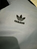 adidas复古风针织休闲运动立领夹克外套女秋季阿迪达斯官方三叶草 淡蓝色/黑色（推荐选大一码）   S 实拍图