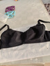 古今（GUJIN）商场同款】 内衣女纯棉内杯轻薄透气胸罩无钢圈大胸显小文胸送礼 黑色 90B 实拍图