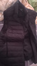 雪中飞经典新款百搭轻薄男式立领短款羽绒服马甲休闲鸭绒保暖休 宝石黑|8086 XL 180/100A 实拍图