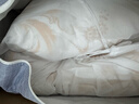 LOVO罗莱 A类 95%白鹅绒羽绒被 冬被 1000g填充200*230cm 花色 实拍图