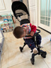 suzzt遛娃神器带遮阳棚可折叠婴儿推车双向手推车婴儿车0-3岁溜娃神器 2025新升级加大轮+加大遮阳 实拍图