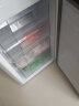 樱花188升双门冰箱大容量小型冰箱宿舍节能电冰箱家用 198升【一级能效上冷藏3层下冷冻4抽屉】银 实拍图