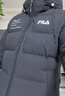 斐乐（FILA） 羽绒服男装冬季保暖连帽运动休闲长袖加厚外套开衫男装上衣 正黑色-BK S 165/88A 实拍图