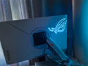 华硕（ASUS）ROG XG27ACMEG-W 27英寸显示器2K电竞显示器2K 240Hz超频260Hz HDR400 G-Sync 0.3ms响应 HDMI 2.1 实拍图