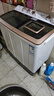荣事达（Royalstar）洗衣机 12公斤双筒家用宿舍出租房双缸半自动双桶洗衣机大容量甩干机 以旧换新 RP12030J 实拍图