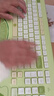迪摩（DEARMO）MK8800无线键盘鼠标套装2.4g无线键鼠套装笔记本台式电脑键鼠套装 缤纷系列 青柠乌龙 实拍图