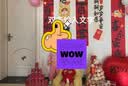 贝瑞加（Babyprints）婴儿连体衣红色纯棉衣服男女宝宝百天礼服喜庆四季内衣 福满73 实拍图
