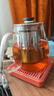 利快 玻璃茶壶日本茶具不锈钢过滤内胆耐热玻璃花茶壶办公室泡茶器 茶壶720ml 实拍图