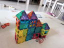 布鲁奇钻面彩窗磁力片儿童玩具男孩3-6岁磁力积木益智玩具1-3岁生日礼物 实拍图