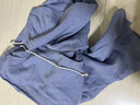 优衣库女装麻混纺松紧长裤/休闲裤473791 65 宝蓝色 M /160/66A 实拍图