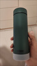 虎牌（TIGER）迷你口袋杯轻量便携双层真空保温保冷杯MMP-B20C-GE雨林绿200ml 实拍图