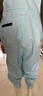 熊火儿童下水裤户外玩水服捉鱼赶海半身涉水裤背带连体鞋防水沙滩 儿童天空蓝背带裤【加厚带口袋】 30 (鞋内长19cm) 实拍图