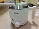美的（Midea）电煮锅 宿舍小锅 小电锅 学生寝室一体泡面火锅多功能 不锈钢0涂层 电蒸锅 电热锅 XZE1614 配蒸笼 实拍图